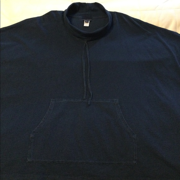 Pure Jill Indigo Knit Poncho. Size m/l - Picture 5 of 11